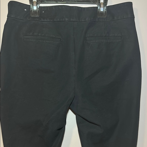 Ann Taylor Factory Stretch Black Dress Pants Ankle Length - 10 - Picture 4 of 5